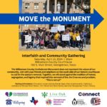 Save The Date: Move The Monument Saturday, April 13, 2024 @ 10am